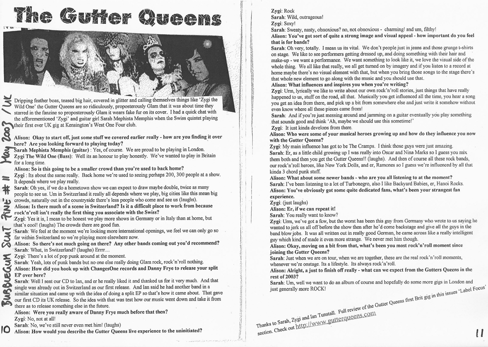Bubble Slut Fanzine