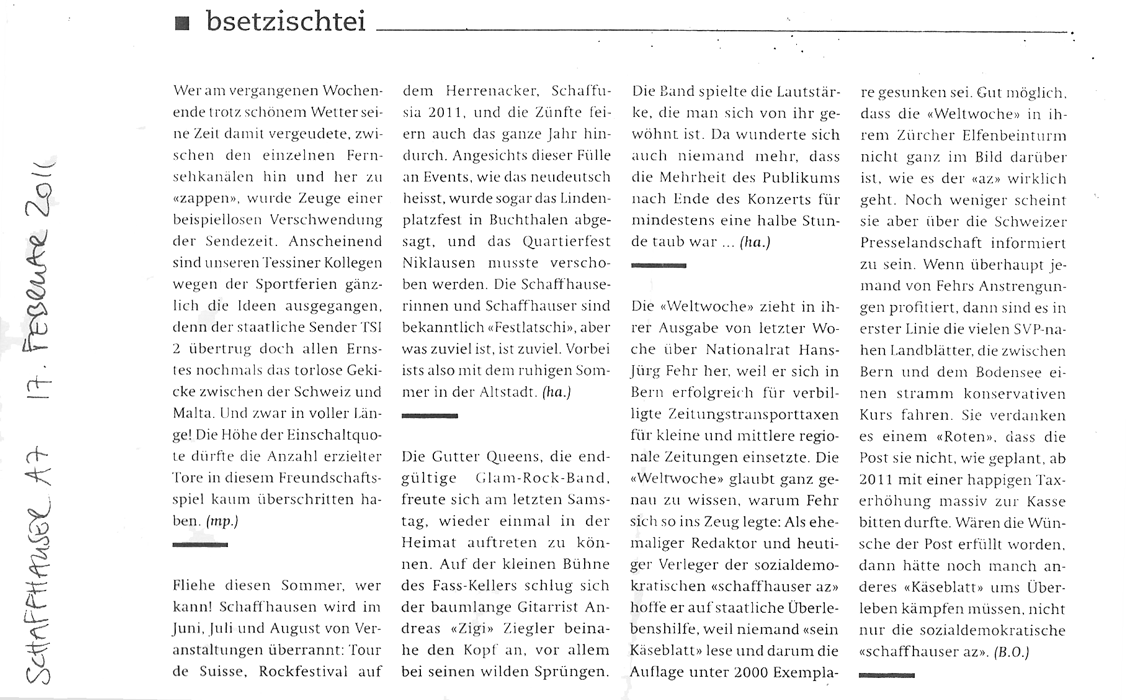 Schaffhauser AZ
