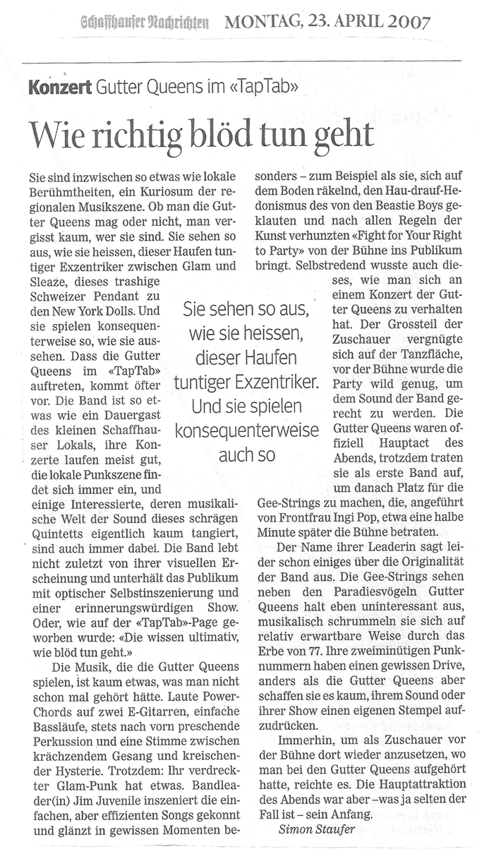 Schaffhauser Nachrichten